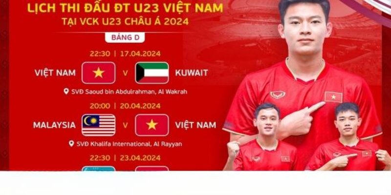 Lịch Thi Đấu U23 Châu Á 2024: Cập Nhật Bảng Đấu, Kết Quả 2 Lịch Thi Đấu U23 Châu Á 2024: Cập Nhật Bảng Đấu, Kết Quả